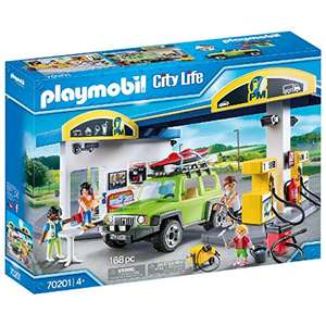 Playmobil City Life 70201 Gasolinera, A partir de 4 años [Exclusivo]