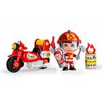 Pinypon Action - Moto de Bombero con 1 figurita, para niños y niñas de 4 a 8 años
