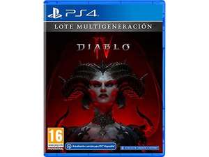 Juego PS4 Diablo IV (Cross Gen Bundle, actualizable a PS5)