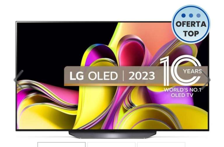 TV OLED 55" - LG OLED55B36LA, UHD 4K, Inteligente α7 4K Gen6 (2023)