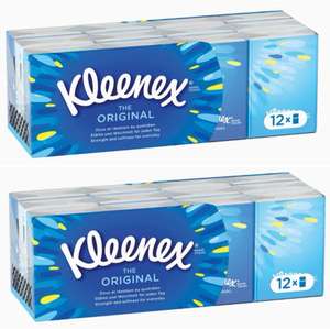 [2 UNIDADES X 12] Kleenex Original Pañuelos (1.27€/Und)