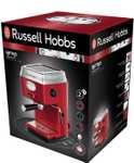 Russell Hobbs Máquina de café espresso retro Rojo