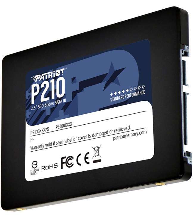 Disco sólido interno Patriot P210 2.5" SSD 1TB SATA 3