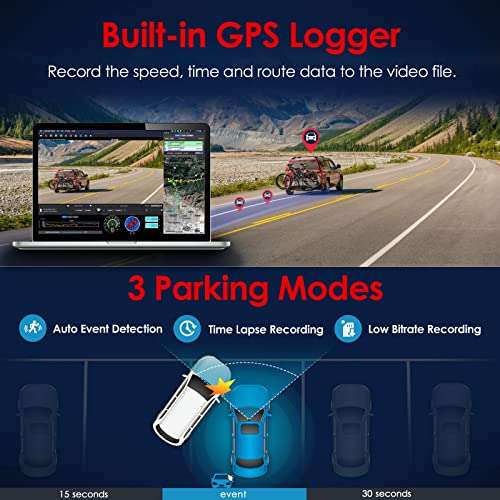 VIOFO Dash CAM GPS Delantero 2.5K, A119 V3 2560x1600P