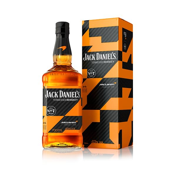 Jack Daniel's Tennessee Whiskey, Limited Edition Bottle 2026 Team McLaren F1, 700 ml