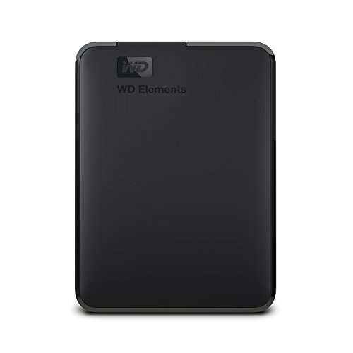 WD Elements - Disco duro externo portátil de 4 TB con USB 3.0, color negro ( Reacondicionado como nuevo )
