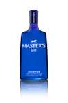 Master's Gin, Ginebra London Dry de 5 botánicos, Botella 700 ml
