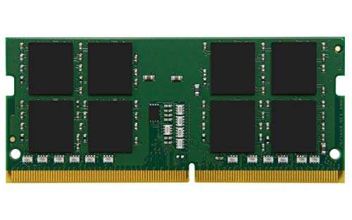 Kingston ValueRAM 16GB 3200MHz DDR4 NonECC CL22 SODIMM 2Rx8 1.2V KVR32S22D8/16 Memoria Portátil