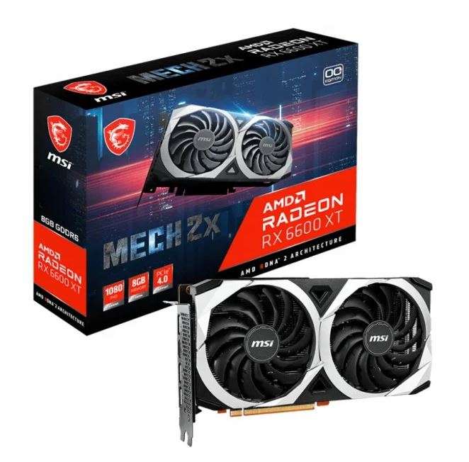 MSI AMD Radeon RX 6600 XT MECH 2X OC 8GB GDDR6 ( 404,90€ con promoción )