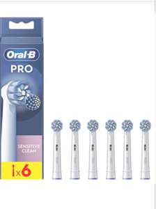 Pack de 6 cabezales de recambio Oral b - Braun Sensitive Clean