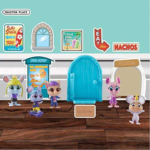 Bandai - Millie and Friends Mouse in The House - Pack de 5 Figuras Juguetes, Juguetes Coleccionables, Juego Imaginativo
