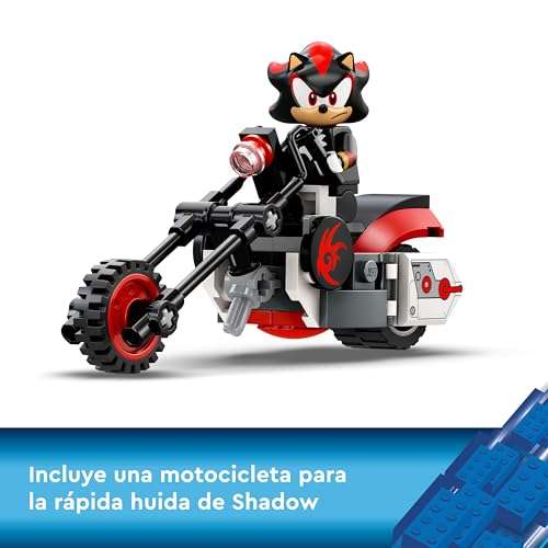 LEGO Sonic The Hedgehog Huida de Shadow The Hedgehog