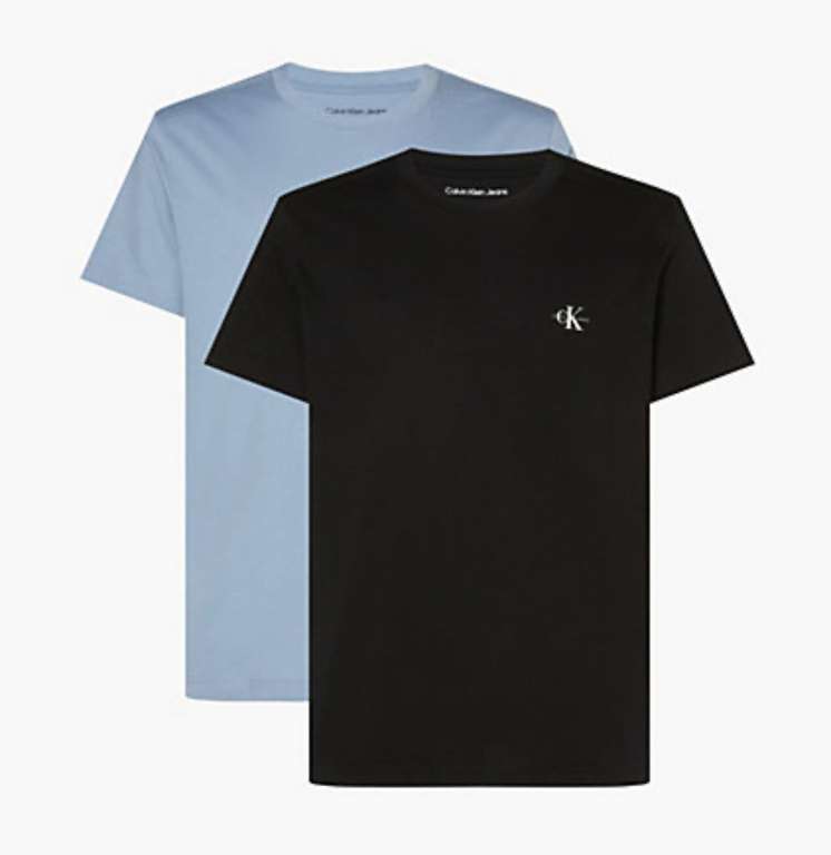 Calvin Klein Pack De 2 Camisetas Con Monograma