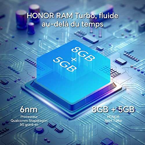 Honor Magic5 Lite 5G - Amoled 120Hz, Snapdragon 695, 8/256G, 5100mAh