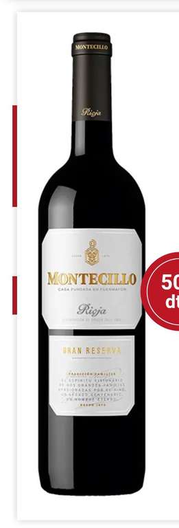 6 Botellas Montecillo Gran Reserva 2011 + Sacacorchos profesional+ Envío Gratis por solo 44€ Puntuación 91/100