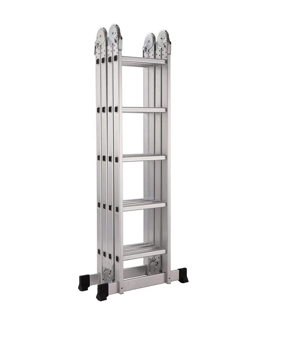 TREPPE Escalera Articulada Plegable Multifunción Aluminio 4x5 escalones