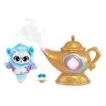 Lampara mágica de color azul, juguete interactivo de magia con muñeco genio Mixie, luces, sonidos y efecto niebla,+5 años, Famosa (MGX09200)