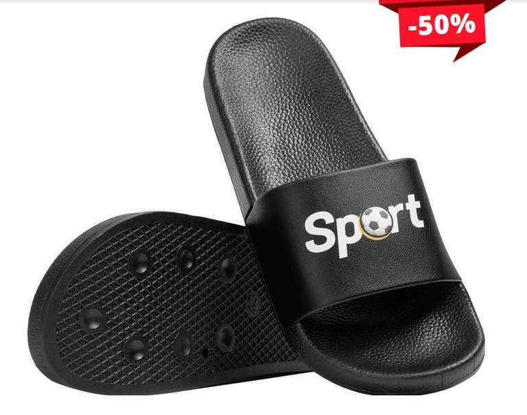 Chanclas de baño "Sport-Spar.de" a 0,89 € (3 modelos diferentes)