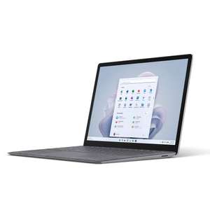 Microsoft Surface Laptop 5-Portátil 13.5" i5-1235U 12th Gen, 8GB RAM, 256GB SSD, Intel Iris Xe Graphics y W11, Plata-QWERTY Español