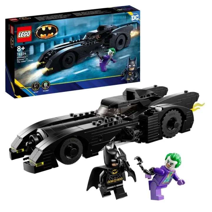 LEGO DC 76224 Batmobile: Caza de Batman vs. The Joker [22,99€ NUEVO USUARIO]