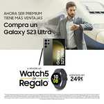 SAMSUNG Galaxy S23 Ultra, 256GB+Cargador de 45W+Galaxy Watch5 de regalo