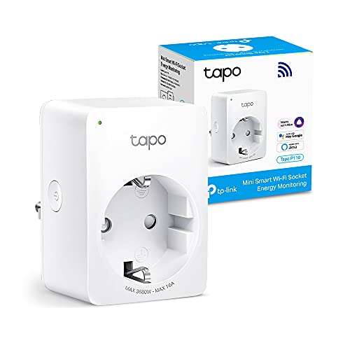 TP-Link Tapo Mini Enchufe Inteligente Wi-Fi (con Monitoreo Energético) Chollometro