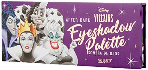 Mad Beauty, Paleta de Sombras Villanas Disney, Disney Villains eyeshadow palette