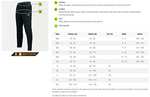 Joma Elba - Pantalon Largo Deportivo Hombre.15,99€ en negro en la descripción. Tallas S, M, L, XL y XXL