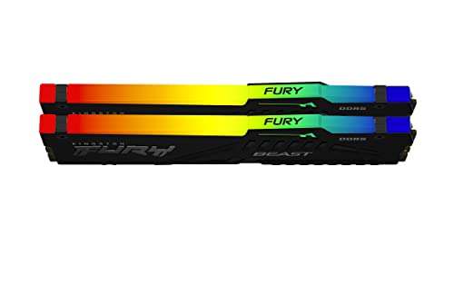 Kingston Fury Beast DDR5 RGB 32GB (2x16GB) 5200MT/s DDR5 CL40 DIMM