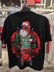 Camisetas y sudaderas Navidad Marvel - Dead Pool @ Primark Islazul