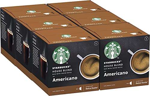 Comprar Starbucks By Nescafé® Dolce Gusto Americano House Blend Tueste  Medio Caja 12 Capsulas