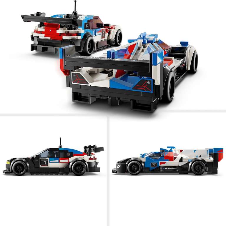 LEGO Speed Champions BMW M4 GT3 y BMW M Hybrid V8 - 76922