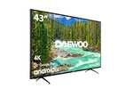 Daewoo D43DM54UANS - Android TV 43 Pulgadas 4K HDR, Dolby Vision & Dolby Atmos, Chromecast
