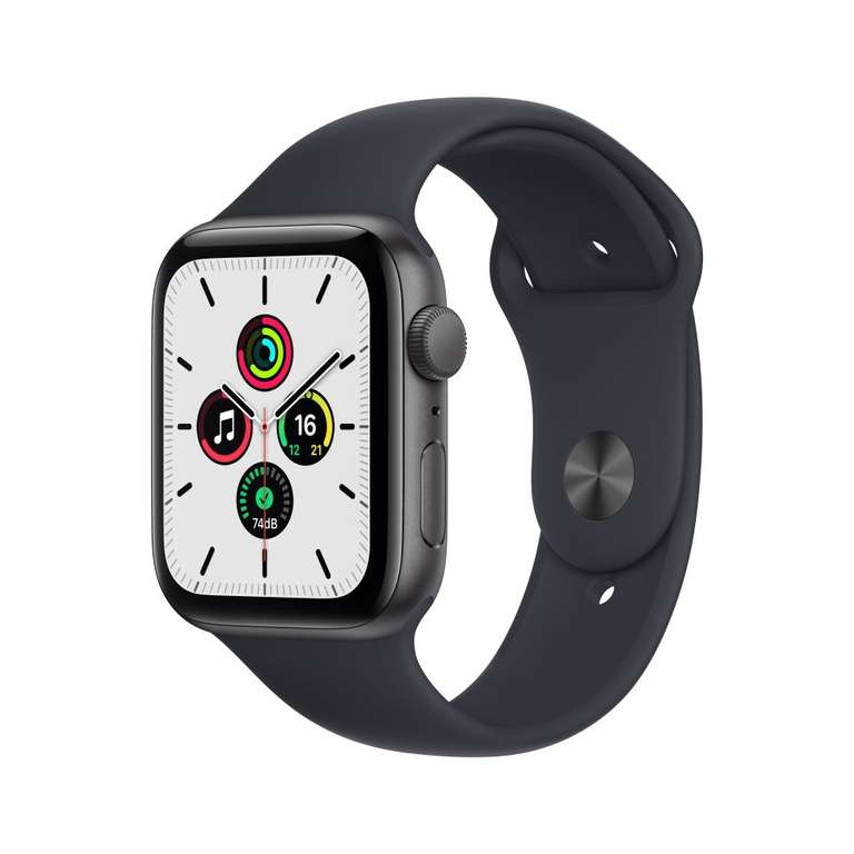 Apple Watch SE 44 mm OLED Gris GPS (satélite) 2021
