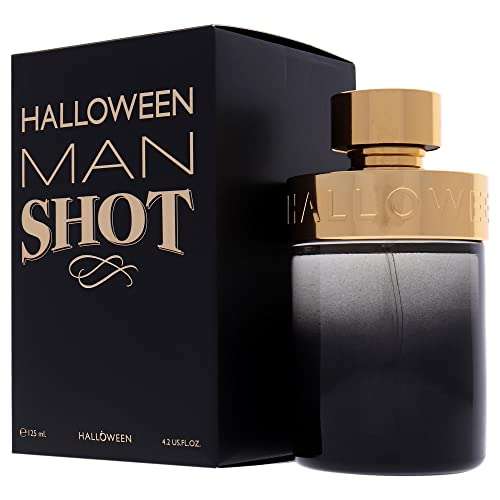 Halloween Man Shot, Eau de Toilette para Hombre, Fragancia Amaderada Oriental, 125 ml con Vaporizador