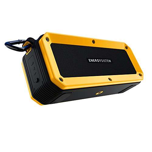 Energy Sistem Outdoor Box Bike - Altavoz con Bluetooth (10 W, con Soporte de Bicicleta, microSD, Radio FM, Linterna, Resistente al Agua)