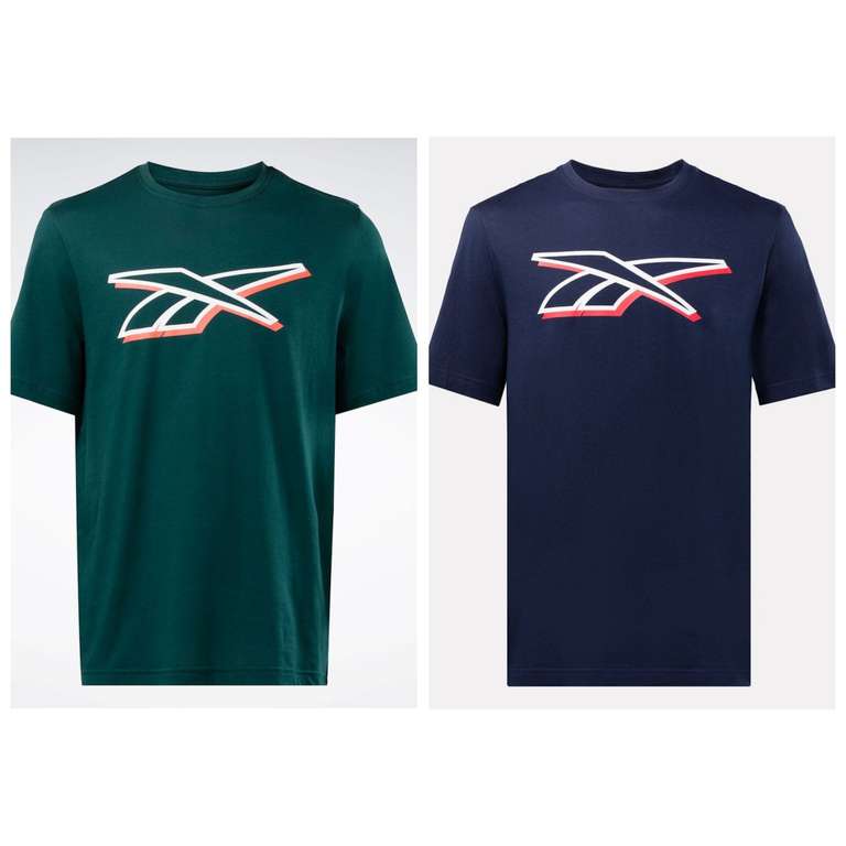 Camiseta Reebok Identity Vector Pack. Disponible en dos colores. Tallas S a XXL. Envío gratuito a partir de 50€