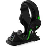 Starter Pack Xbox: Estación de carga + Auriculares gaming C6-100 + Batería mando