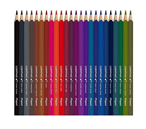 Maped - Estuche de 72 Lápices de Colores