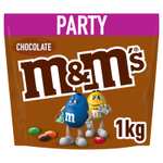 M&M's Choco Snack en Bolitas de Colores rellenas de Chocolate con Leche (1kg)