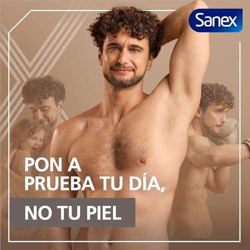 Sanex Men Dermo Invisible Desodorante Roll-On para Hombre Pack 6 Uds x 50ml