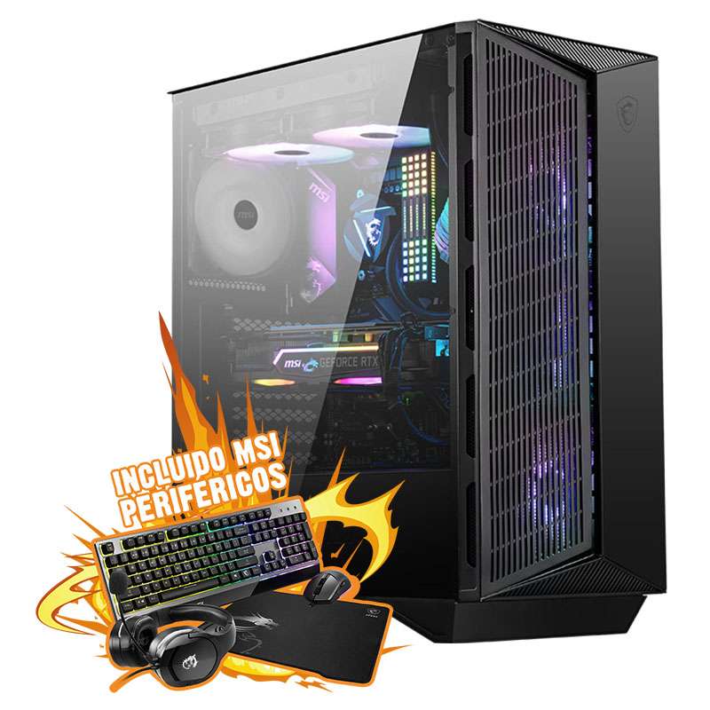 Torre Ordenador Gaming COOLPC Gold - Ryzen 5 5500 16Gb