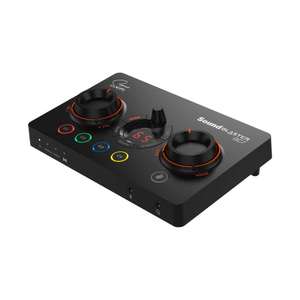Sound Blaster GC7 Amplificador 7.1 y DAC por USB para jugar en streaming con botones programables y Super X-Fi