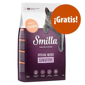 GRATIS - 1Kg de pienso para gatos Smilla Adult Sensitive - En pedidos de +15€