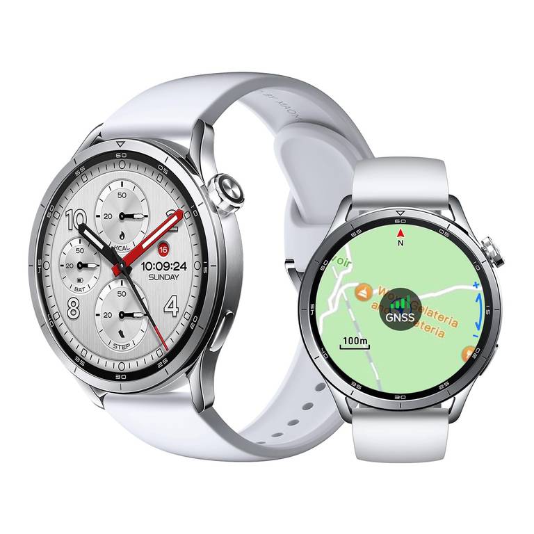 Smartwatch Xiaomi Watch S5 46mm Plata (AMOLED 2500 nits, GPS, 21 días batería, sensor 4 LED, mapas offline, HyperOS, Plata o negro))