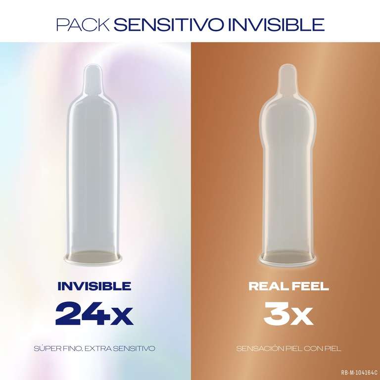 27 preservativos Durex ultra finos y ultra sensibles