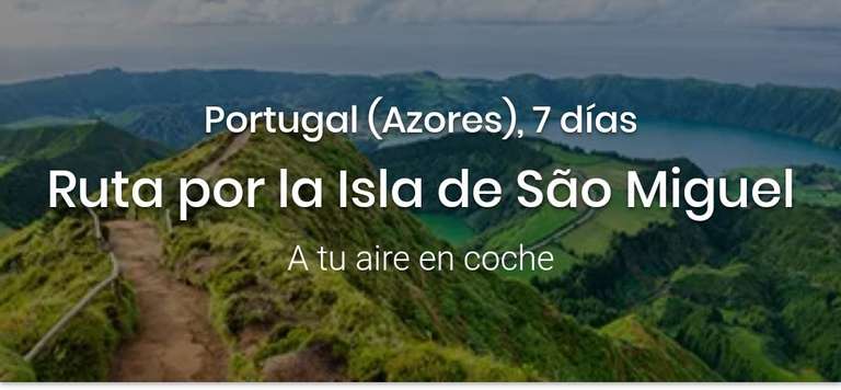 Portugal (Azores), 7 días Ruta por la Isla de São Miguel
