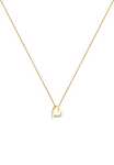 lli DIAMONDS Collar Mujeres Colgante Corazón con Diamantes (0,04 ct.) en Oro Amarillo 585
