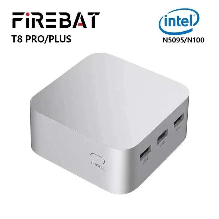 FIREBAT T8 PLUS (N100 - 8GB DDR5/256GB - 77.33€) (N100 - 16 GB DDR5/512GB - 95.96€) LEER DESCRIPCIÓN