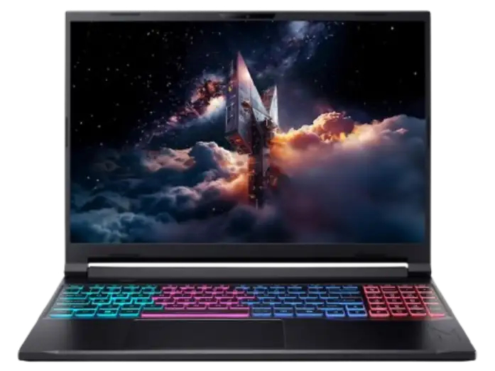 Portátil gaming - Acer Nitro V 16S AI ANV16S-41-R9P4, 16" WQXGA, AMD Ryzen 7 260, 32GB RAM, 1 TB SSD, GeForce RTX 5060, Sin sistema